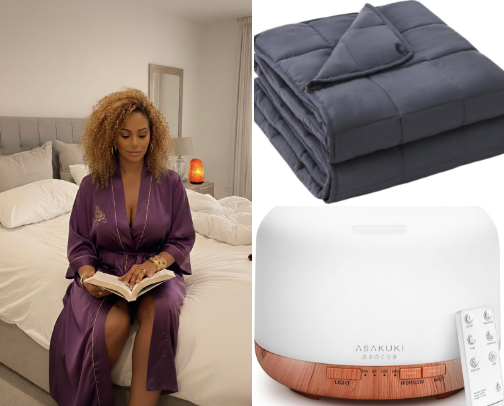 The bedroom essentials for better sleep, less stress, and whatever else you need a cozy room for 😌✨ cover photo collage