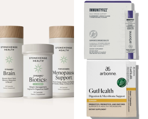 Supplements for the 60+ Life cover photo collage