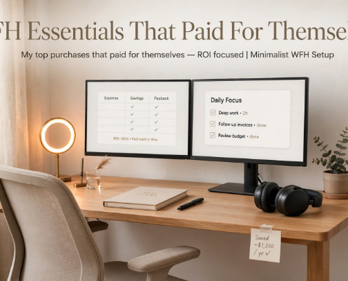 10 Work From Home Investments That Actually Make Me More Money cover photo collage