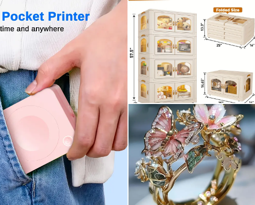 Temu/AliExpress cover photo collage