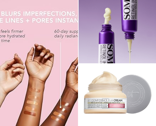 My favorite beauty recs cover photo collage