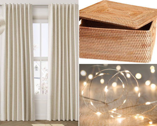 Tropical Aesthetic Room on a budget cover photo collage