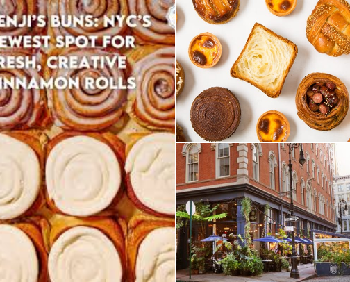 NYC baked goods cover photo collage