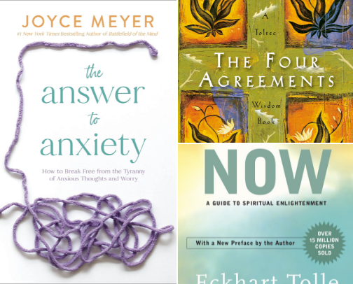 Books about self improvement cover photo collage