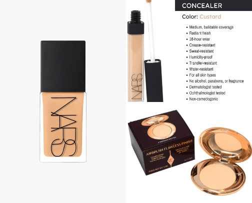 What you could find on my vanity xoxo cover photo collage