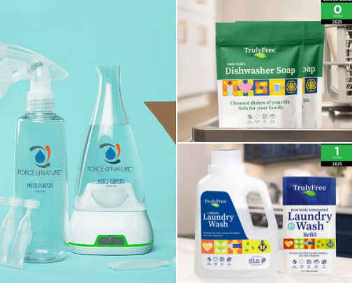 Non-Toxic Cleaning Must-Haves cover photo collage