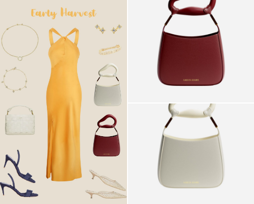 Early Harvest Style: Saffron Elegance cover photo collage