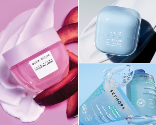 Products that your skin will love cover photo collage