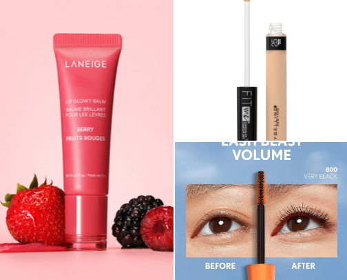 My favorite beauty recs cover photo collage