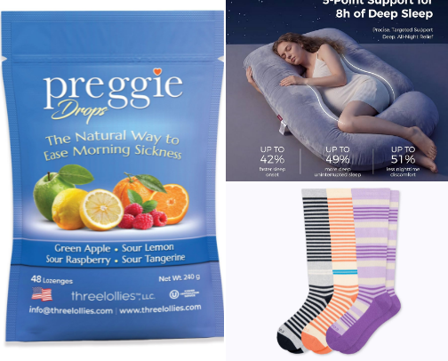 Pregnancy must haves cover photo collage