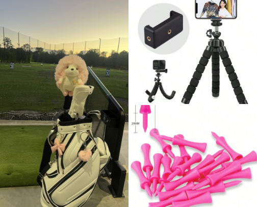 My Essential Golf Accessories for Golfer Girls 💅🏼 cover photo collage