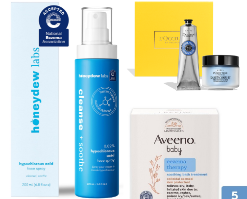 Sensitive Skin Essentials 🤍🫧 cover photo collage