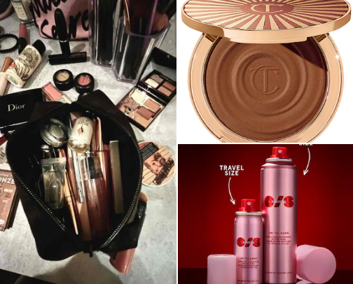 My makeup bag 🪞 cover photo collage