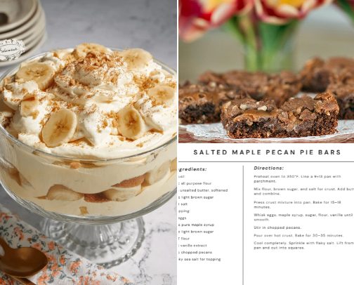 🦃 Sweet Thanks: A Cozy Collection of Thanksgiving Desserts cover photo collage