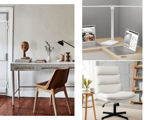 Home Office Essentials cover photo collage