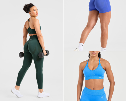 Active essentials 💪🩷 cover photo collage