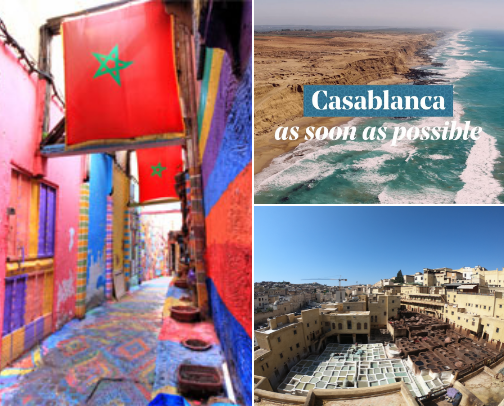 Morocco Travel cover photo collage