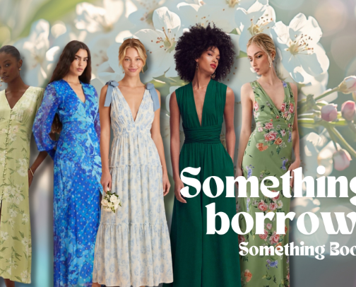 Something Borrowed, Something Boob - Breastfeeding-friendly wedding guest, bridesmaid, occasion & event dresses 👗 cover photo collage