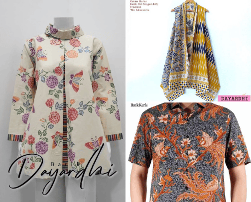 BATIK FASHION cover photo collage