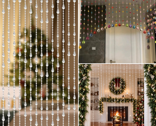 Crystal Beaded Curtains Collection cover photo collage