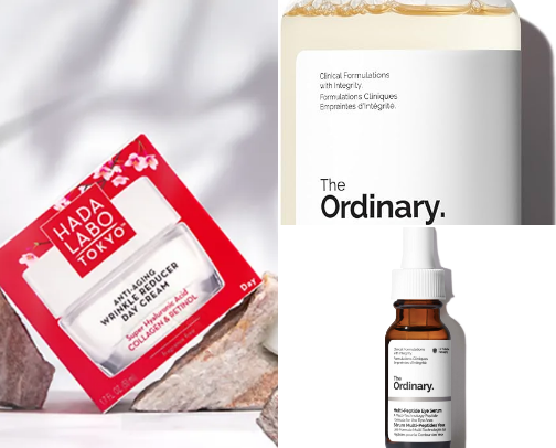 Skincare cover photo collage