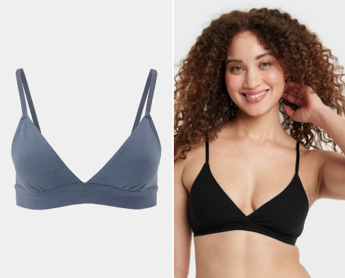 Comfy bras and underwear cover photo collage