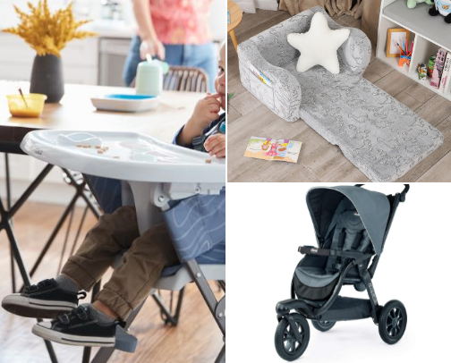 Must have items for babies/kids cover photo collage