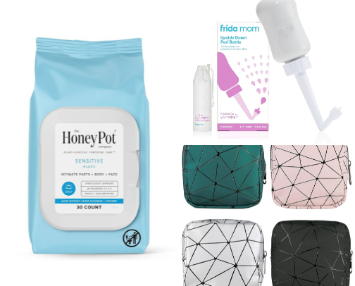 Must have menstrual time items cover photo collage