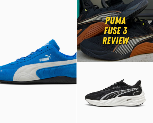 Puma Shoes cover photo collage