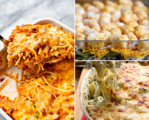 Must try dinner ideas 🍔🍝🍕 cover photo collage