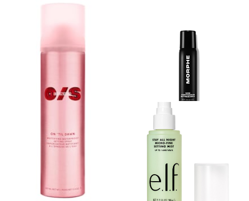 Favorite all night makeup sprays ✨😌 cover photo collage