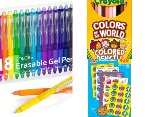 School and Teacher Supplies cover photo collage