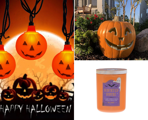 Halloween decoration cover photo collage
