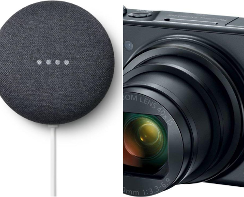My mini google home for sale cover photo collage