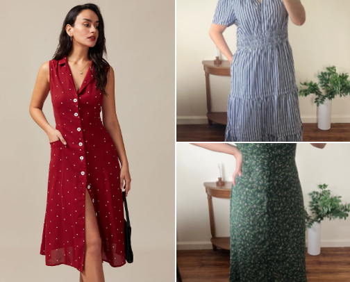 My Favorite Affordable Spring Outfits Under $50 - Direct Links cover photo collage