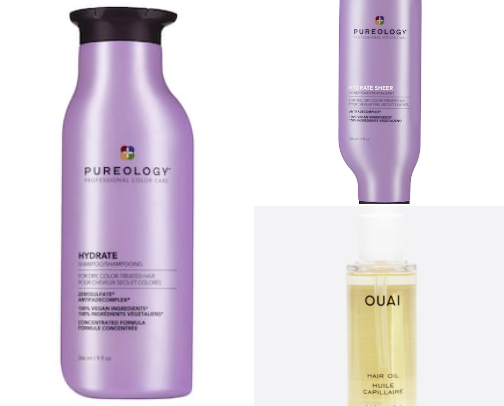 Hair care essentials cover photo collage