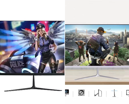 LCD monitor cover photo collage