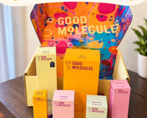 Good Molecules Skincare cover photo collage