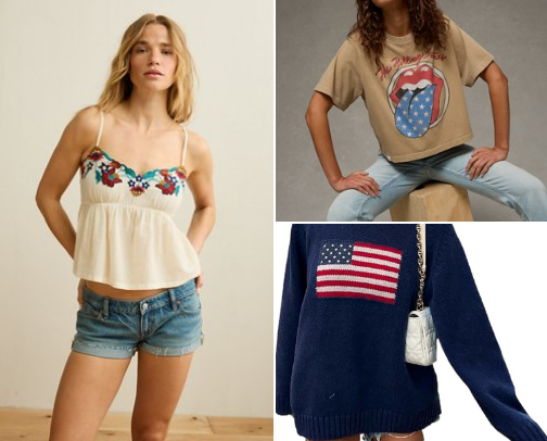 American 🇺🇸 Eagle 🦅 summer finds cover photo collage