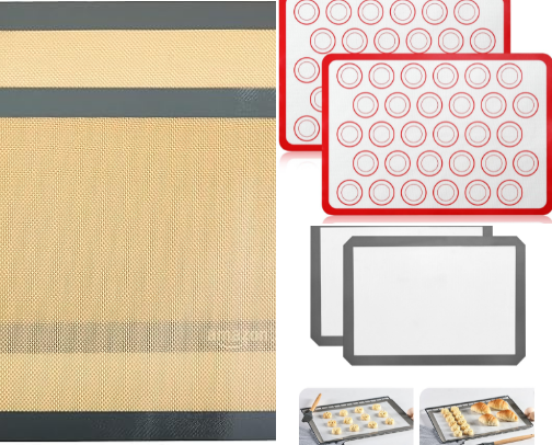 Top 10 Silicone Baking Mats cover photo collage