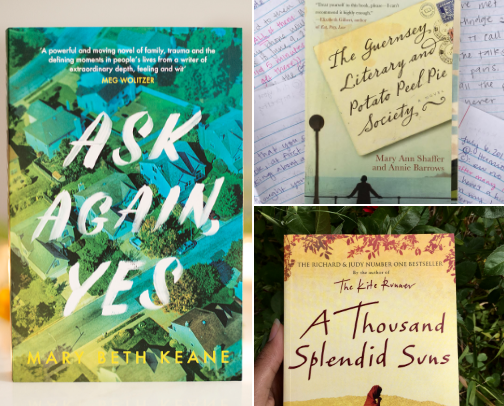 Novels I Couldn't Put Down cover photo collage