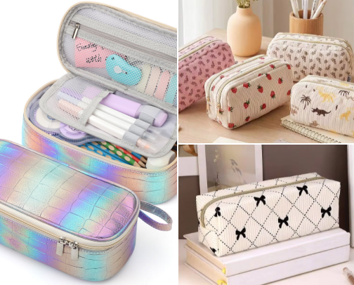 School Pencil Cases 🎒 cover photo collage