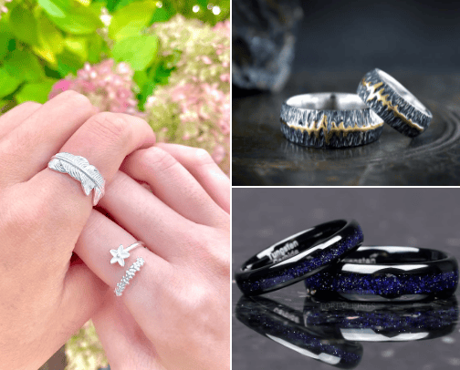 Propose, Engagement, and Wedding Ring For your love cover photo collage