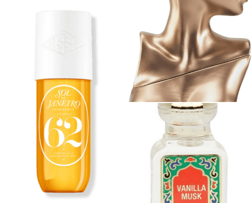 Favorite fragrances cover photo collage