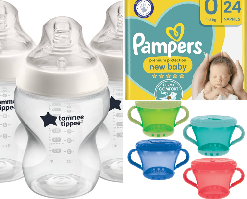 Budget-Friendly Baby & Toddler Essentials cover photo collage