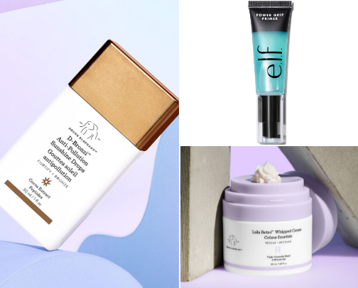 “The Ultimate 2025 Makeup Trends & Must-Have Products Guide: From Glowing Skin to Bold Colors — Everything You Need to Elevate Your Beauty Game This Year” cover photo collage