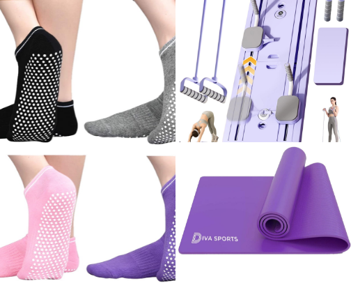 Pilates Kit: Where You Finally Listen to Your Back cover photo collage