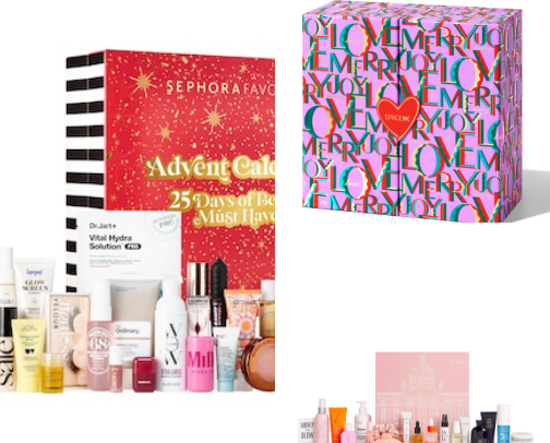 Advent calendars cover photo collage
