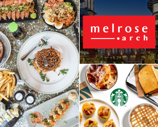 Exploring Melrose Arch cover photo collage