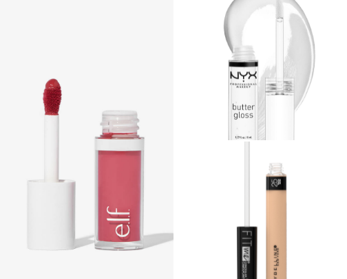 Fav drugstore makeup under $15 cover photo collage